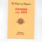 The Digest Of Hygiene Father And Son M. A. Horn Hallmark Vintage
