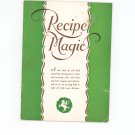 Recipe Magic Cookbook Seasoning Tricks With Herbs By Pat Winter Vintage 1950 House Of Herbs