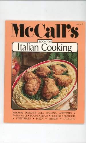 McCall's Book Of Italian Cooking Cookbook Volume 9