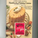 Ladies Home Journal Handbook Of Holiday Cuisine Cookbook First Edition