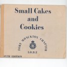 Small Cakes And Cookies Cookbook By Fort Monckton Chapter I.O.D.E. Sixth Edition