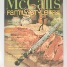 Vintage McCall's Family Style Cookbook M8 1972 Edition McCalls Mc Calls