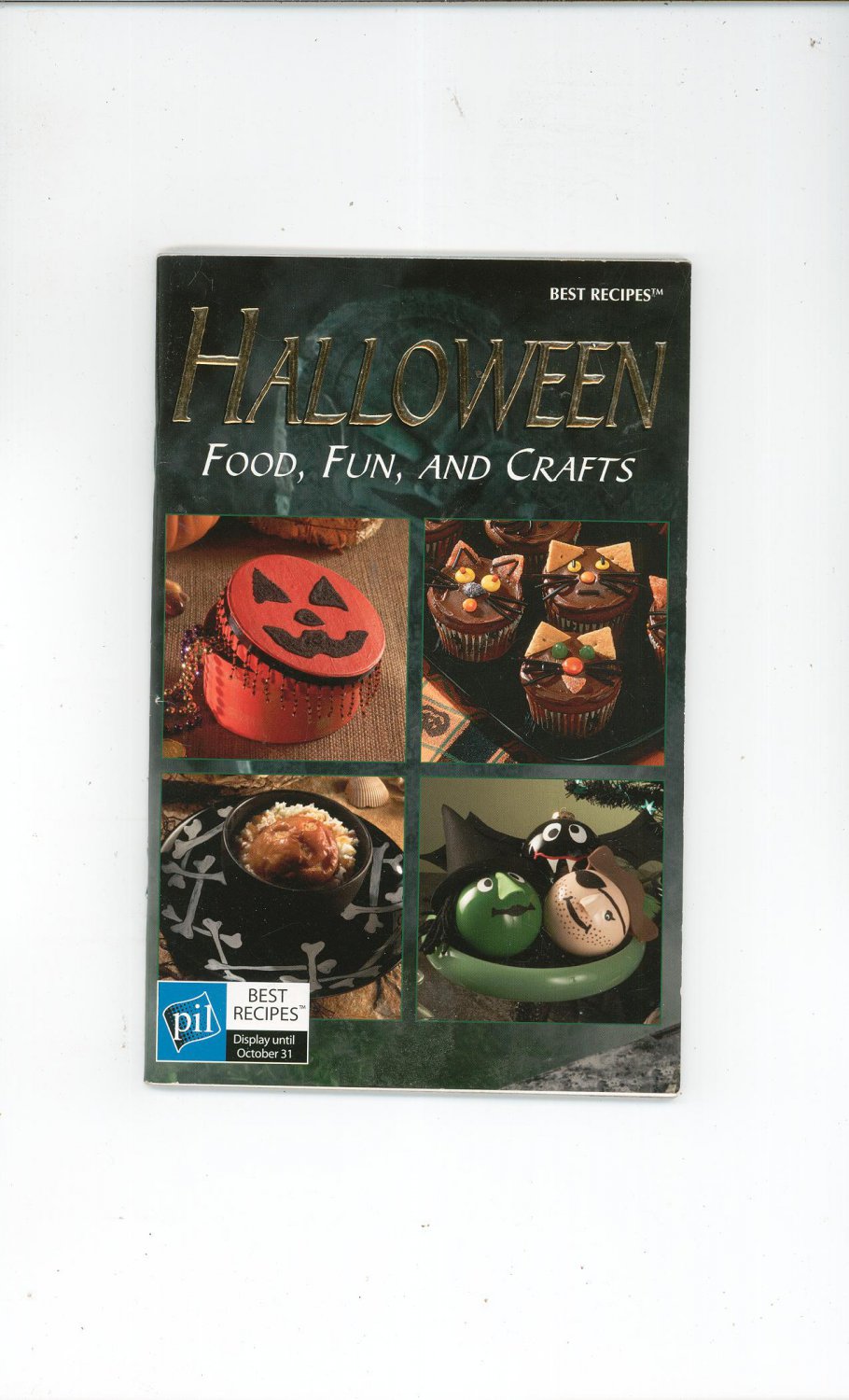 Halloween Food Fun Crafts Cookbook Best Recipes 2006