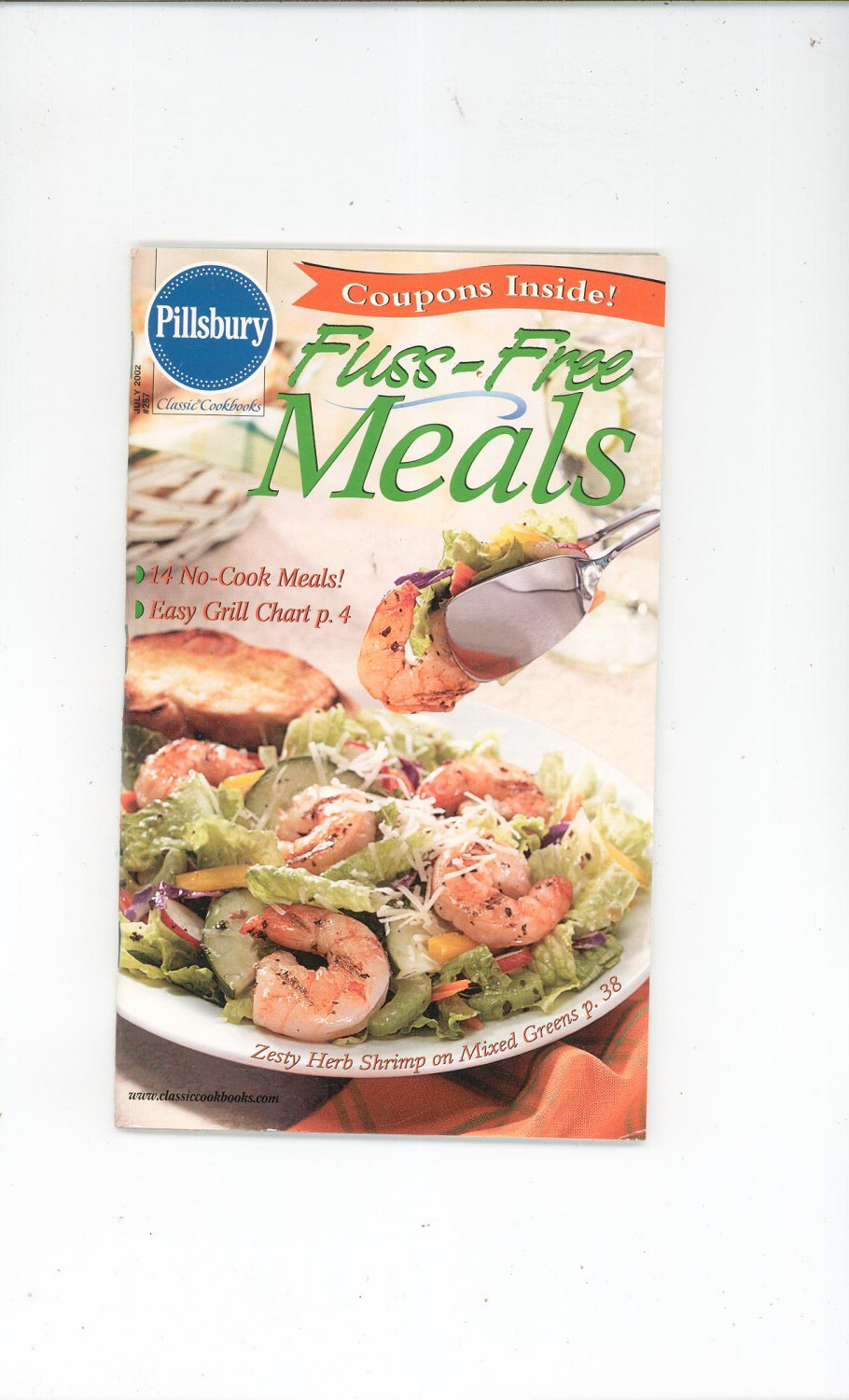 Pillsbury Fuss Free Meals Cookbook Classic 257 2002 pillsbury-fuss-free-meals-cookbook-classic-257-2002