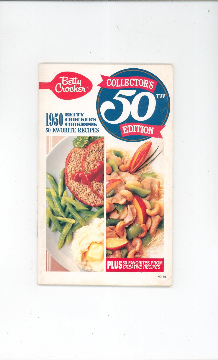Betty Crocker Collector's 50th Edition Cookbook 1990