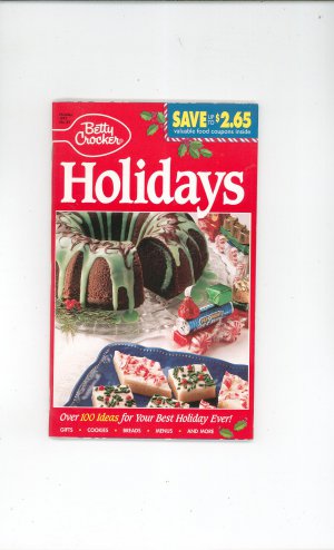 Betty Crocker Holidays Cookbook #87  1993