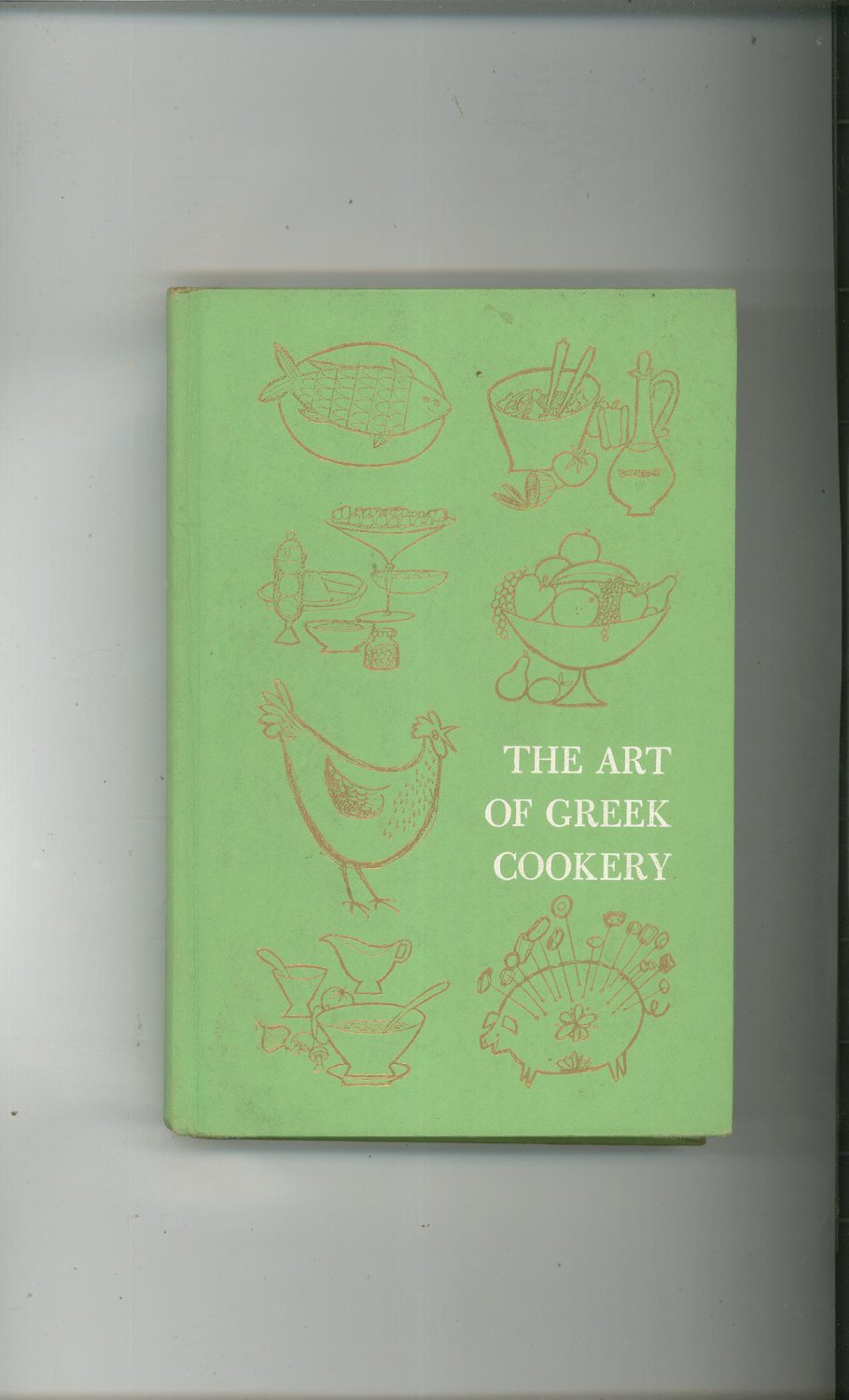 The Art Of Greek Cookery Cookbook Regional New York Orthodox Church Vintage