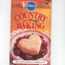 Pillsbury Country Baking Cookbook Classic #141 1992