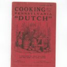Cooking With The Pennsylvania Dutch Cookbook A. Monroe Aurand Jr. Vintage
