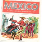 Vintage Mexico 19 Exciting Holidays Travel Guide / Brochure 1969 Berry World Travel