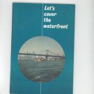 Vintage Let's Cover The Waterfront Travel Guide / Brochure 1964 New York Circle Line Sightseeing