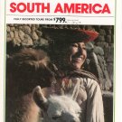 Jet Trek South America Travel Guide / Brochure 1979