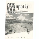Vintage Wupatki National Monument Arizona Guide / Pamphlet 1954