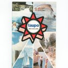 Vintage Taupo New Zealand Travel Guide With Advertisements
