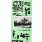 Vintage Excursiones Sightseeings Excursions Melia'  Travel Brochure 1969