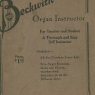 The Rapid Organ Instructor Beckwith Vintage Homan Publishing
