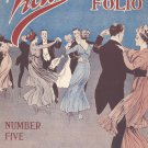 Victor Dance Folio Number Five Music Book Vintage Leo Feist