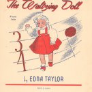 The Waltzing Doll Sheet Music Vintage Theodore Presser Co.