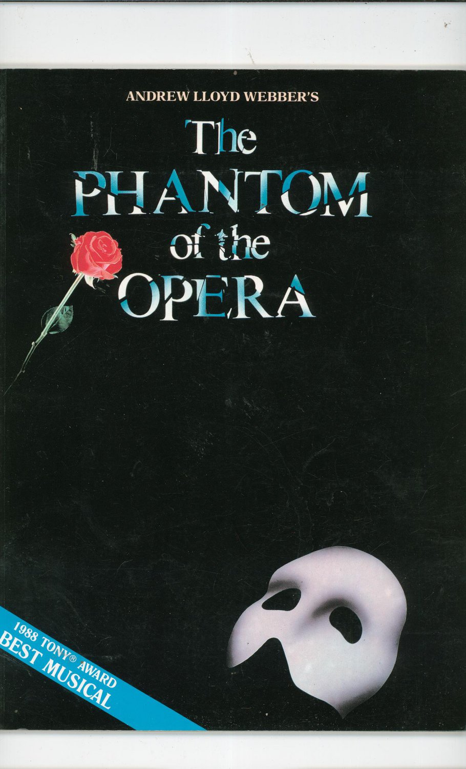 names of the phantom of the opera songs
