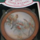Hallmark Cedar Waxwing Ornament 1986 With Box