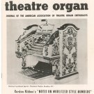 Theatre Organ Journal Summer 1960 Volume 2 Number 2 Vintage
