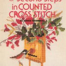 Second Steps In Counted Cross Stitch by Dinnie Thompson Booklet S 4 Vintage