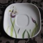 Red Wing Pottery Cup And Saucer Iris Pattern Hand Painted Very Nice