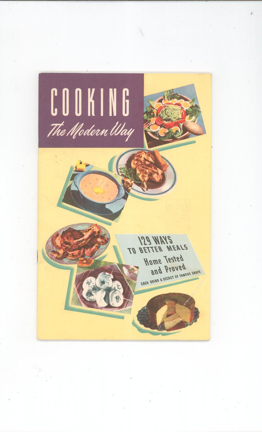 Vintage Cooking The Modern Way Cookbook Planters Edible Oil Company 1948