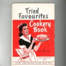 Tried Favourites Cookery Book Cookbook by Mrs. E. W. Kirk Vintage With Dust Jacket 1948