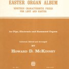 Easter Organ Album By Howard D. McKinney Fischer Edition 9811 Nineteen Pieces