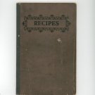 Vintage Recipes For Instruction In Domestic Science Emma Morrow 1927 First Edition