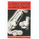 Lubrication & Maintenance Vintage April 1934 Magazine With Advertisements