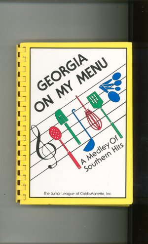 Georgia On My Menu Cookbook Regional Junior League 096199830x