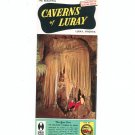 The Beautiful Caverns Of Luray & 75 Antique Cars Travel Brochure Virginia