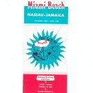 Miami Beach Nassau Jamaica 1968 - 1969 Embassy Bon Vista Holidays Vintage Brochure