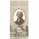 Monticello The Home Of Thomas Jefferson Virginia Travel Brochure Vintage