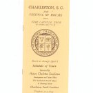 Charleston S.C. 1969 Festival Of Houses Plus Time Capsule Tour Travel Brochure Vintage