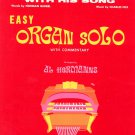 Killing Me Softly With His Song Sheet Music Organ Solo Al Hermanns Series Vintage 1973