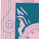 The Hands Of Time Sheet Music Vintage Colgems Music Corp.  Brian's Song