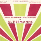 A Song Of Joy Sheet Music Vintage Barnegat Music Corp. All Organs Hermanns