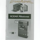 Kodak Milestones 1880 - 1980