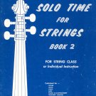 Solo Time For Strings Book 2 Piano Highland Etling