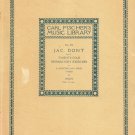 Jac. Dont Op. 37 Studies For Violin Carl Fischer's Music Library No. 276