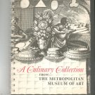 Vintage A Culinary Collection Cookbook Metropolitan Museum Of Art 0870990810