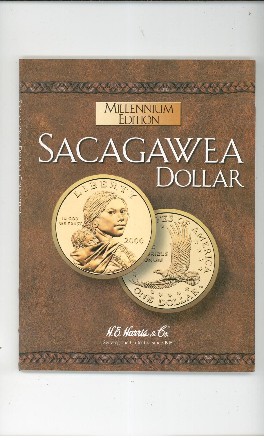 Millennium Edition Sacagawea Dollar Collector Coin Folder Harris