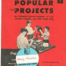 Popular Short Projects Book 1 By John McFarlane Vintage 1949 Craft Service