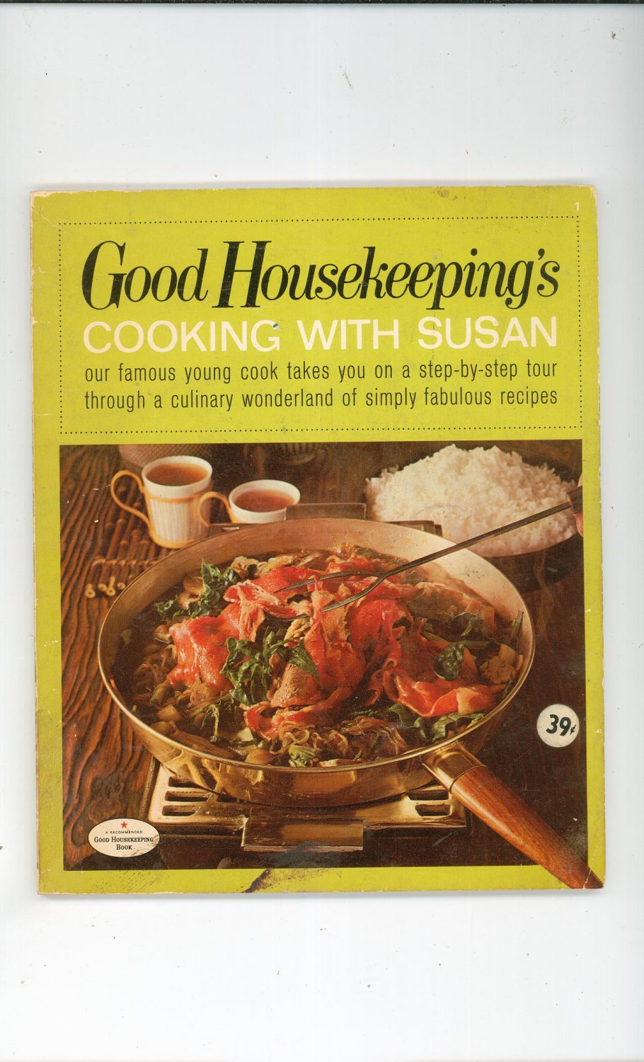 Good Housekeepings Cooking With Susan Cookbook Book 1 1967 Vintage
