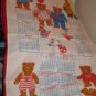 Gordon Fraser Gallery Wall Calendar 1987 Teddy Bears Linen?