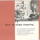 Vintage Allied High Fidelity Brochures Plus Instructions and Other Items