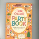 Betty Crocker's Party Book Cookbook First Edition First Printing
